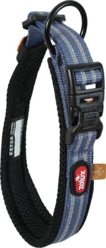 Obroża dla psa BIVOUAK regulowana 25-35cm niebieska Zolux