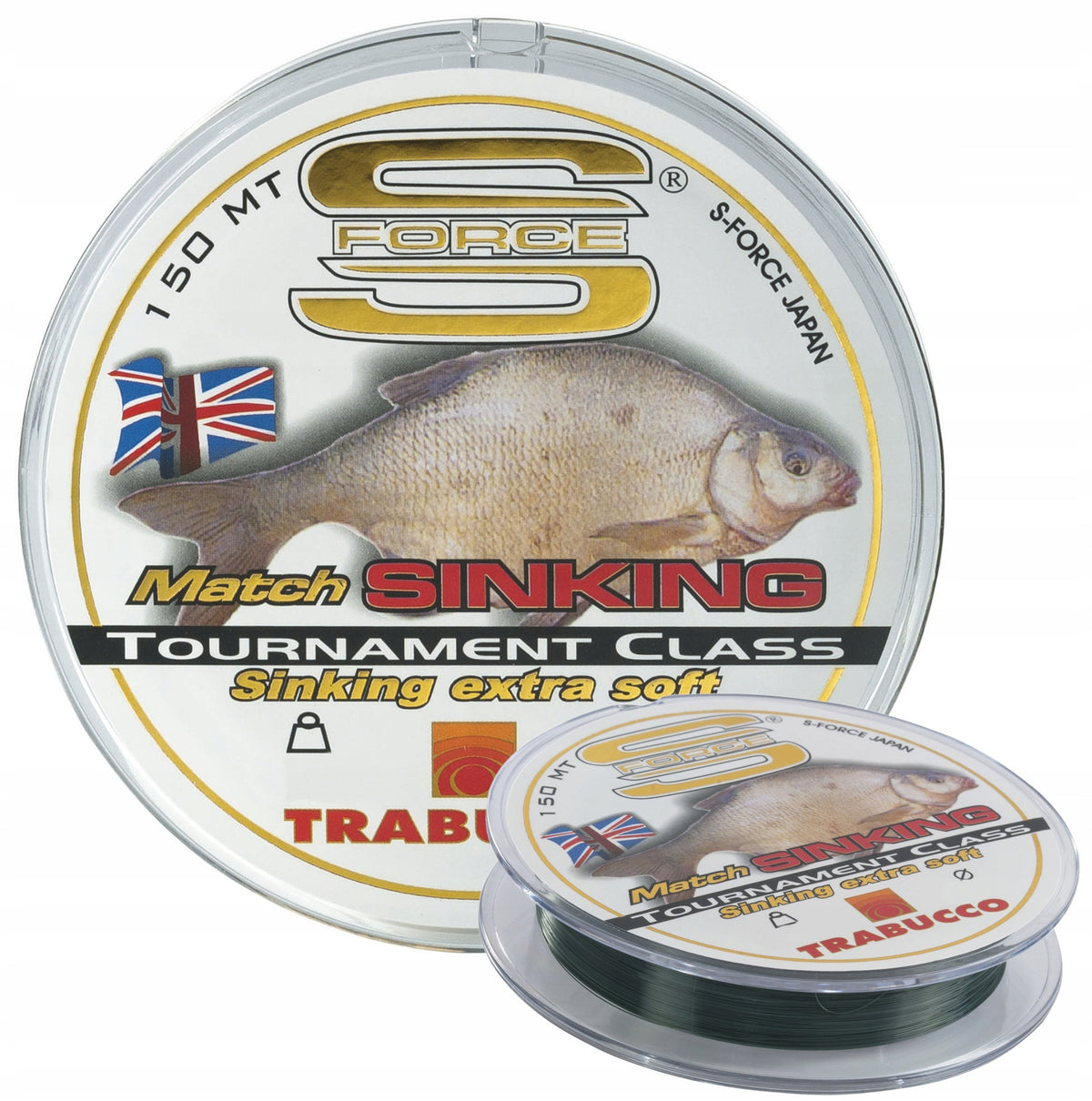 Żyłka Trabucco S-FORCE MATCH SINKING 0,25 mm / 150 m