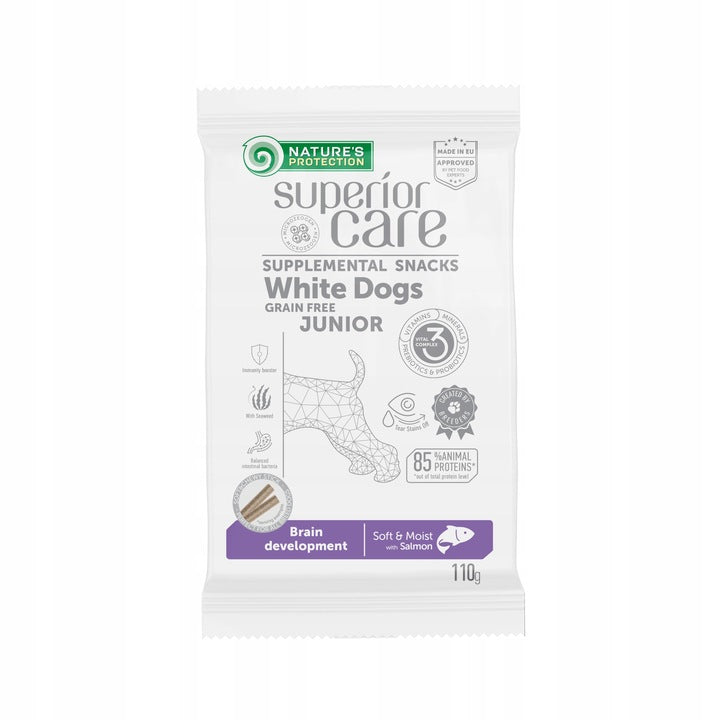 Przysmak Grain Free Junior z łososiem 110g Nature's Protection