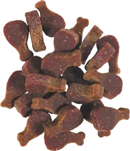 Miękkie przysmaki treningowe dla psa CANDIES mini udka z szynką 150g+ 1 GRATIS