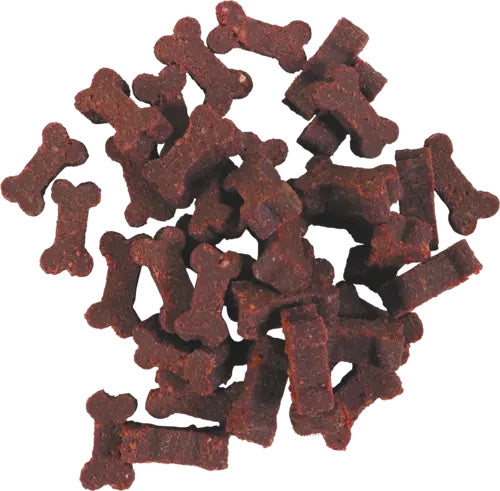Miękkie przysmaki treningowe dla psa CANDIES mini kostki z szynką 150g + 1 GRATIS