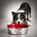 Miska dla psa Inox DIAMOND 1,15 l kol. czerwony Zolux