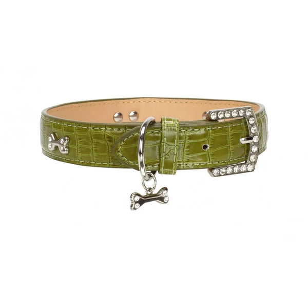 OBROŻA OLIWKOWA Lolo Pets XL 25mm x 55cm