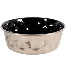 Miska dla psa Inox DIAMOND 1,8 l kol. czarny Zolux