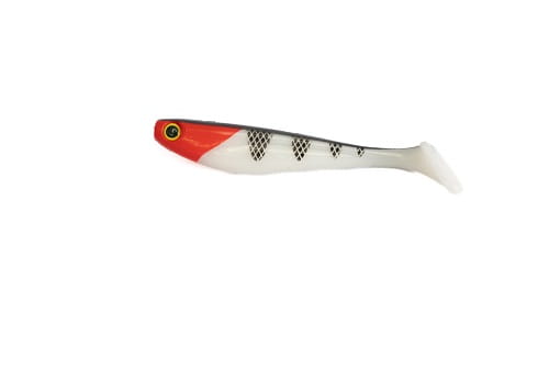 Guma FishUP Wizzle Shad 7”  17,5cm #357 - Red Head