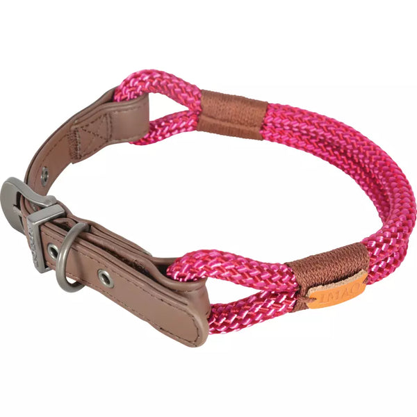 Obroża dla psa sznurowa IMAO HYDE PARK 11 mm/60 cm kol. fuksja Zolux