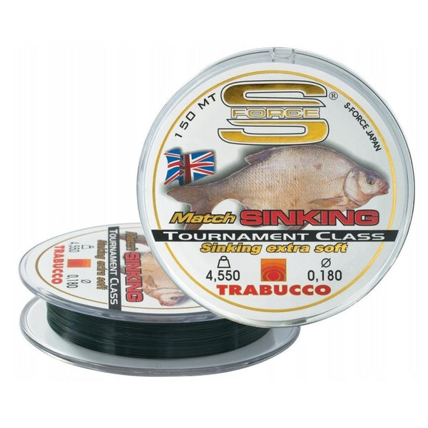 Żyłka Trabucco S-Force Match Sinking 0,18 mm x 150 m